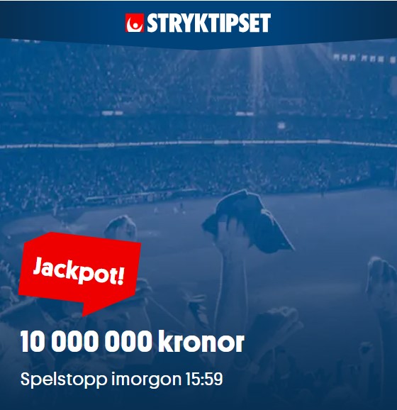 Bild “10 miljoner jackpot”