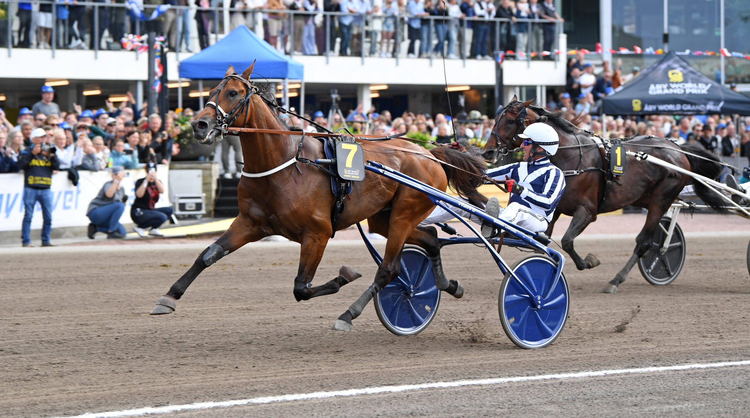 Bild “Franske stjärnan överlägsen i sexmiljonersloppet på Åby”