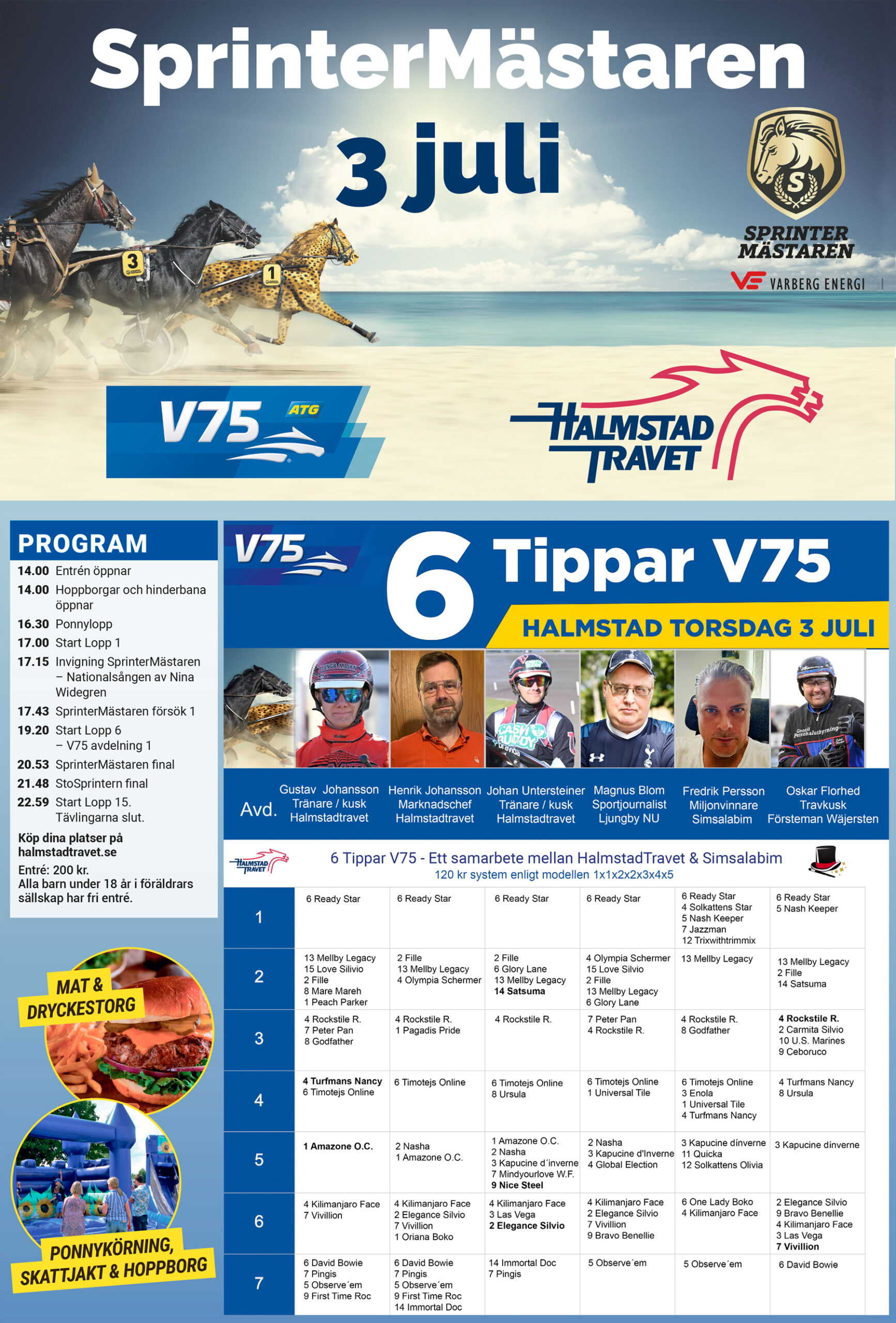 6 tippar V75 torsdag