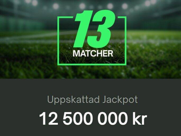 Bild “12.5 miljoner i potten”