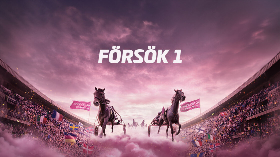 Presentationer Elitloppet, försök 1