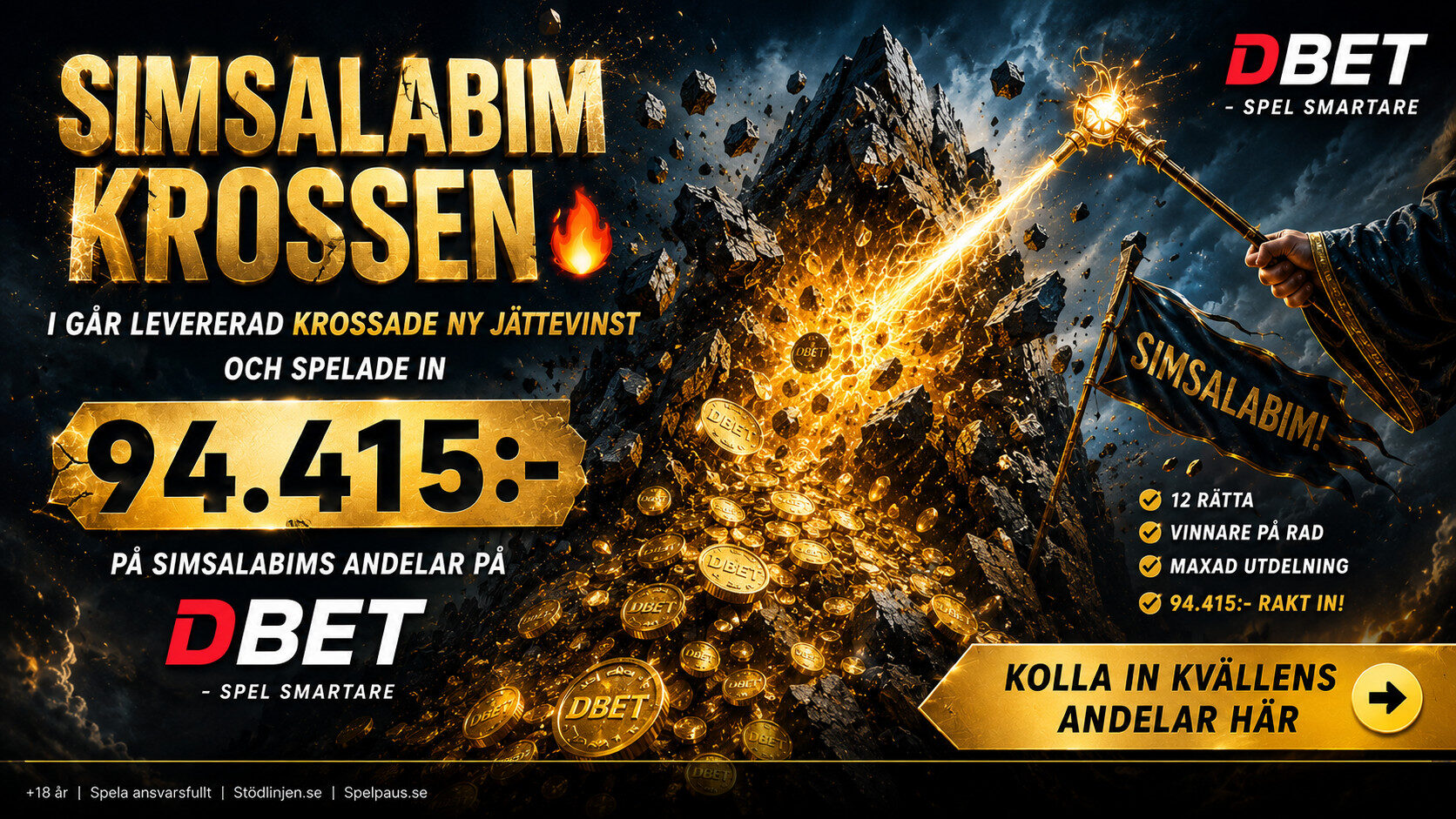 Ny jättevinst på DBET andel