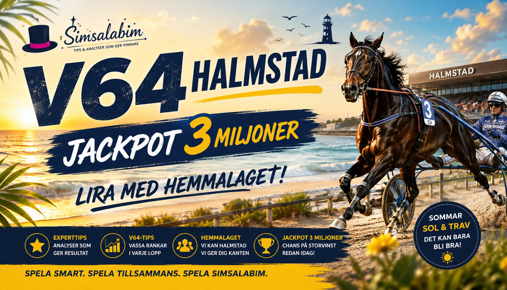 V64 Halmstad Jackpot